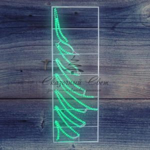 Фигура световая «Елочка» размер 200*68см NEON-NIGHT