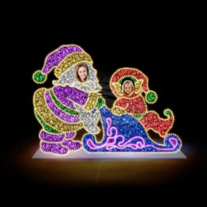 Декоративная фотозона Веселые друзья 150 см (цвет на выбор)