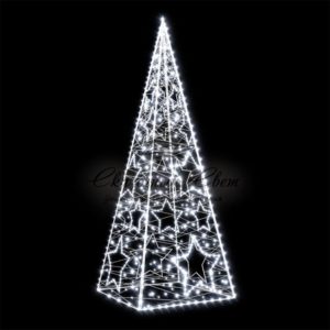 Декоративная 3D фигура Ель-2 300 см (цвет на выбор)