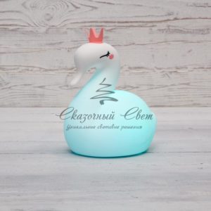 Силиконовый ночник «Лебедь»,  NEON-NIGHT