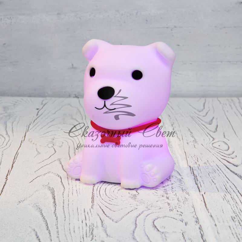 Силиконовый ночник «Щенок»