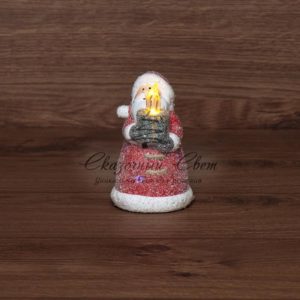 Керамическая фигурка «Дед Мороз со свечкой» 7х7х12 см