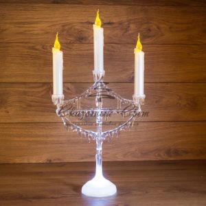 Фигура на подставке «Подсвечник со свечками» 50 см