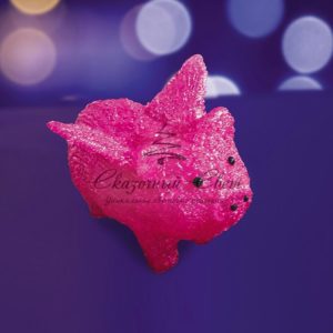 Акриловая светодиодная фигура «Поросенок с крылышками» 34х16х24 см, 112 светодиодов, IP65 понижающий трансформатор в комплекте, NEON-NIGHT