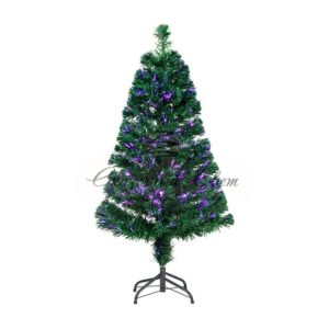 Новогодняя Ель фибро-оптика 120 см,  125 веток,  без декоративных украшений