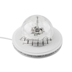 Диско-лампа «Летающая тарелка» 36LED,  230 В