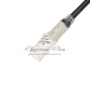 Установочный набор для дюралайта 3W ∅13мм (коннектор с иголкой,  выпрямитель,  заглушка),  до 100м