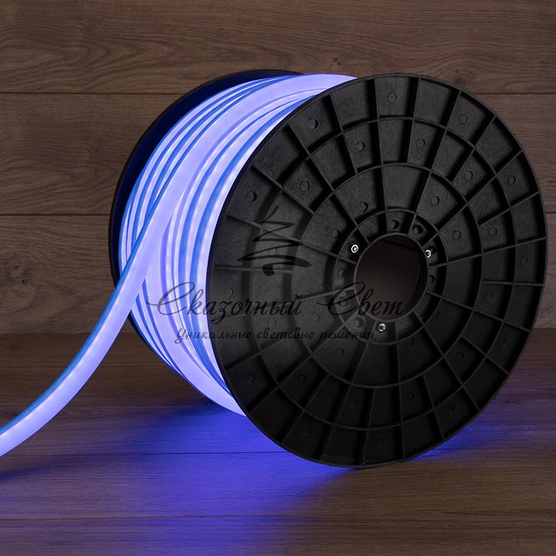 Гибкий Неон DIP 12x26мм - синий, оболочка синяя, бухта 50м - Image 2