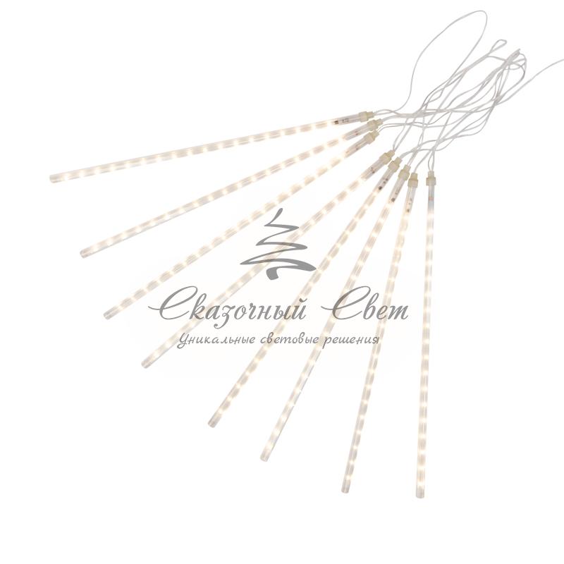 Гирлянда "Тающие сосульки" светодиодная, 8 шт х 50 см, шаг 50 см, 230 В, Теплые Белые светодиоды - Image 2