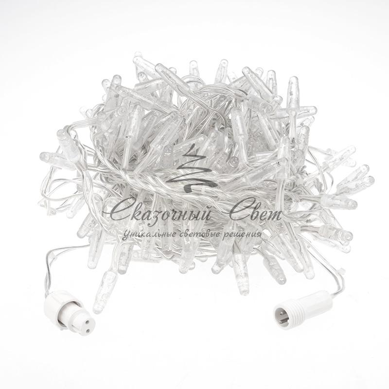 Гирлянда «Кластер» 10 м, 400 LED, прозрачный ПВХ, IP65, соединяемая, цвет свечения теплый белый NEON-NIGHT - Image 2