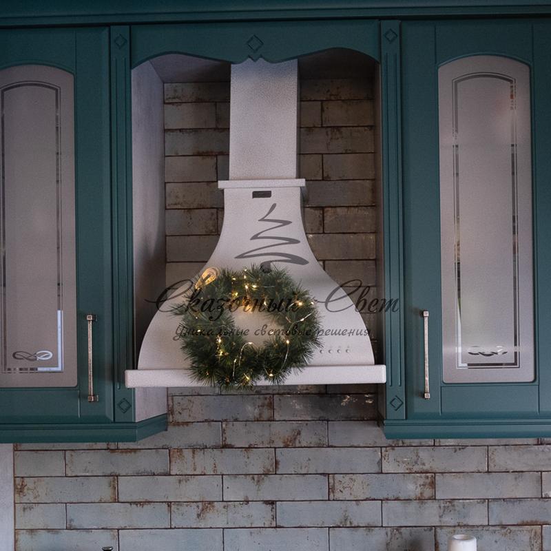 Еловый венок NEON-NIGHT Ø 30 см, леска - Image 2