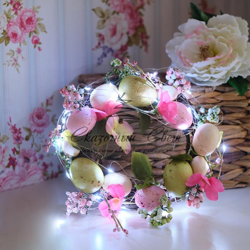 Гирлянда «Роса» 10 м, 100 LED, USB, белое свечение NEON-NIGHT - Image 2