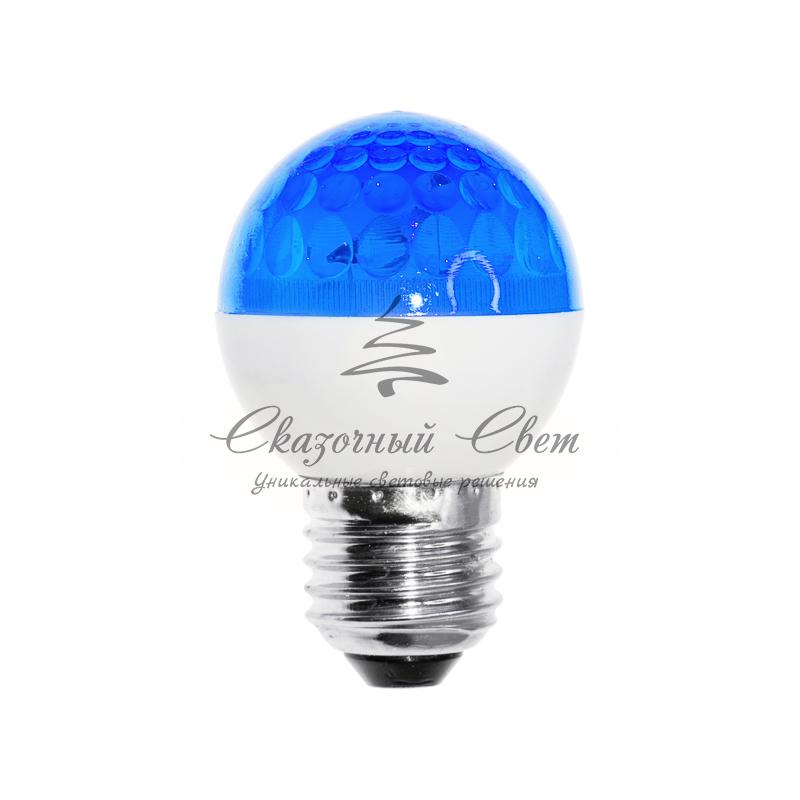 Лампа строб e27 Ø50мм синяя - Image 2