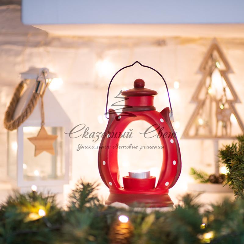 Керамический подсвечник «Фонарик» 14х9.8х21 см - Image 2