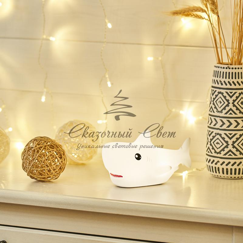 Силиконовый ночник «Шарк» - Image 2