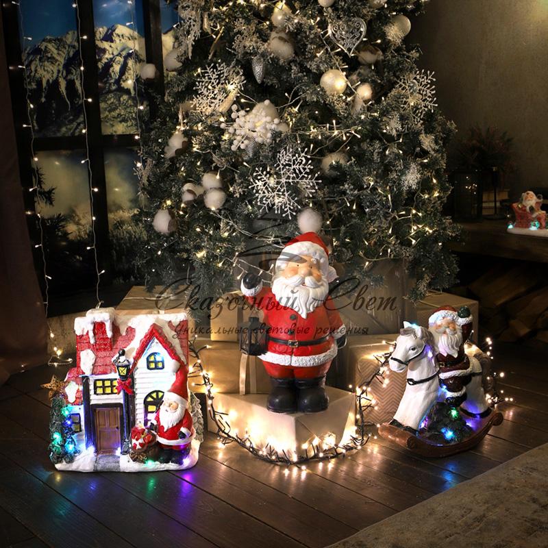 Керамическая фигурка «Рождественский дом» 37.5х20х42.5 см - Image 2