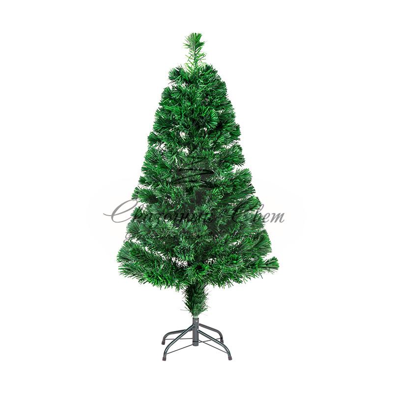 Новогодняя Ель фибро-оптика 120 см, 125 веток, без декоративных украшений - Image 2