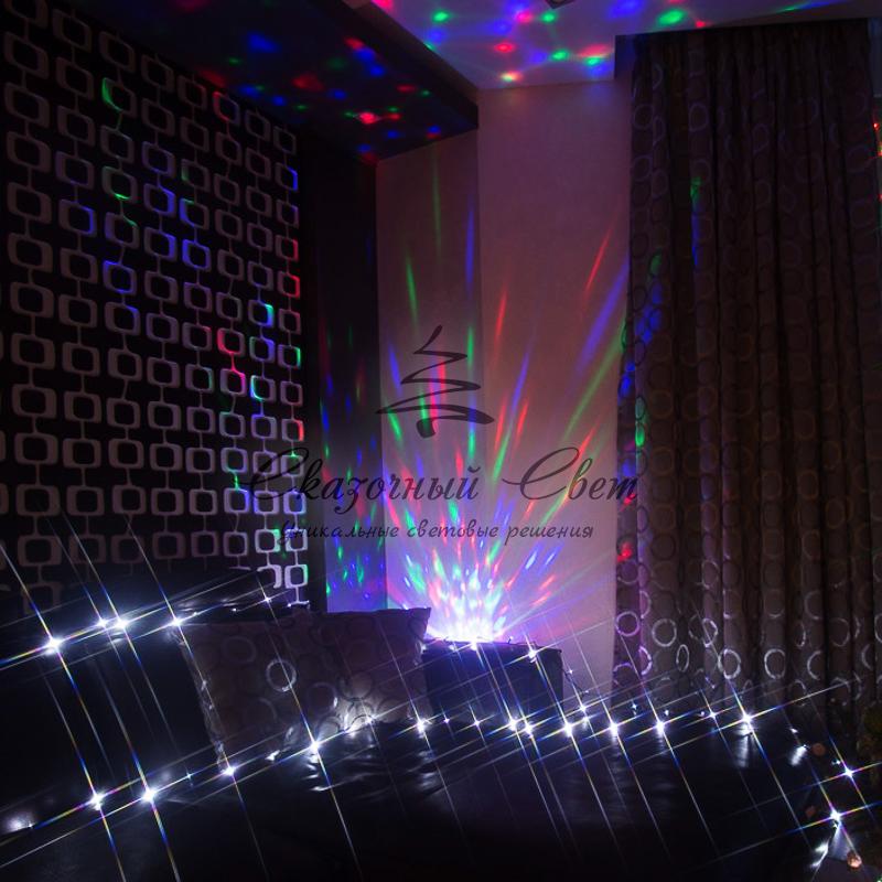 Диско-лампа светодиодная в компактном корпусе, 230 В - Image 2