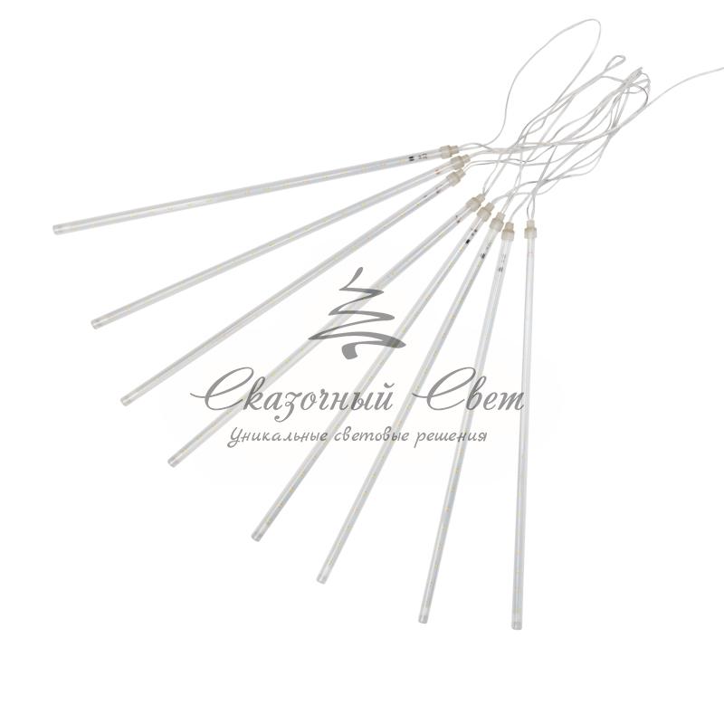 Гирлянда "Тающие сосульки" светодиодная, 8 шт х 50 см, шаг 50 см, 230 В, Теплые Белые светодиоды - Image 3