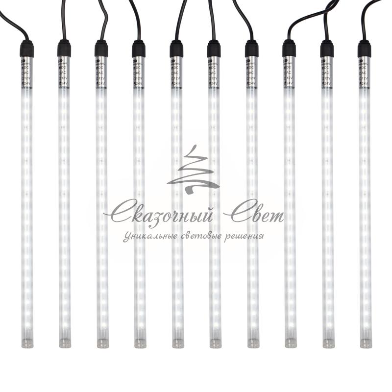 Гирлянда «Тающие сосульки» 24 В, комплект 10 шт. х 30 см, шаг 100 см, 420 LED, белый, соединяются - Image 3