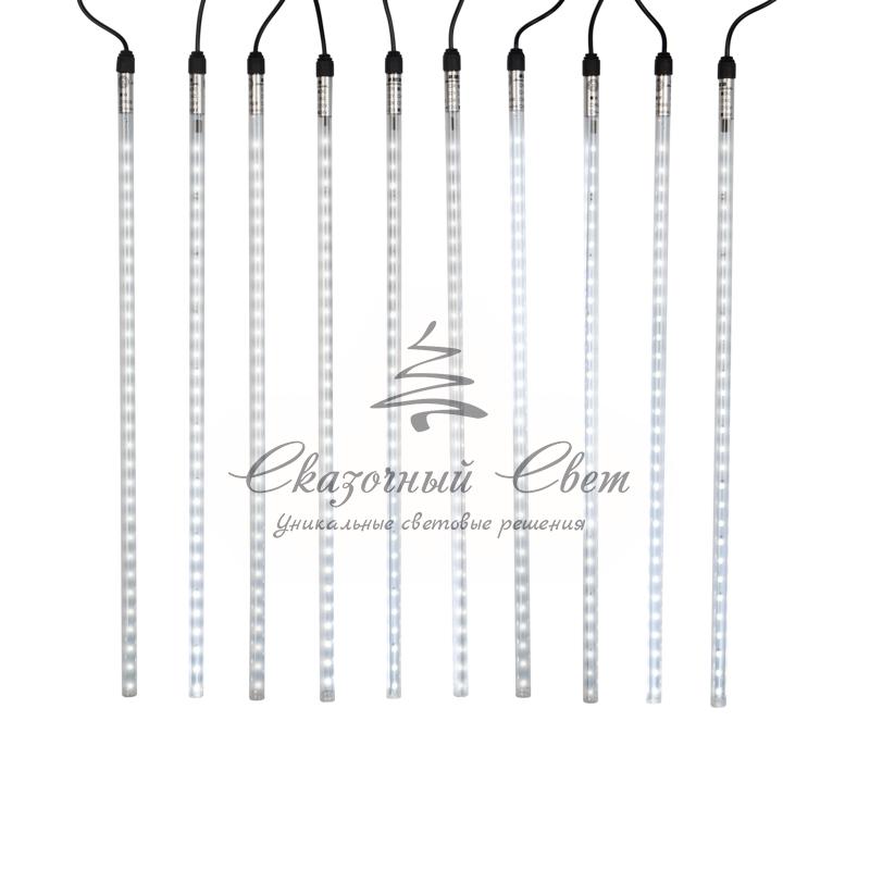 Гирлянда «Тающие сосульки» 24 В, комплект 10 шт. х 50 см, шаг 100 см, 600 LED, белый, соединяются - Image 3