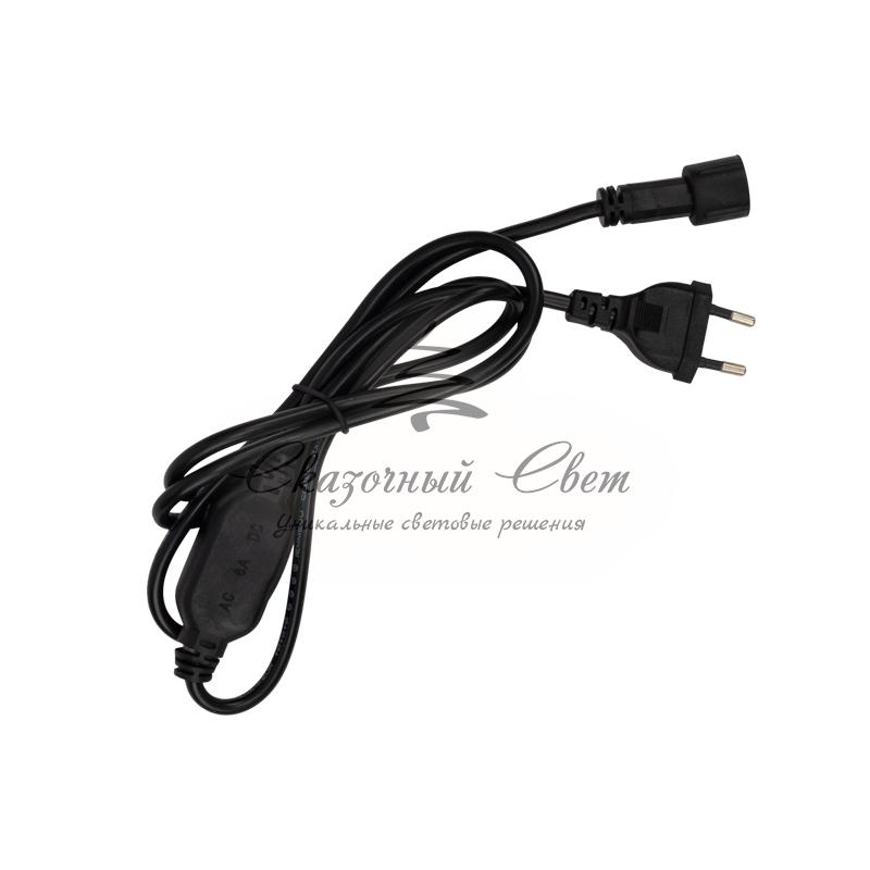 Гирлянда "Мультишарики" Ø17,5мм, 20 м, черный ПВХ, 200 диодов, цвет синий - Image 3