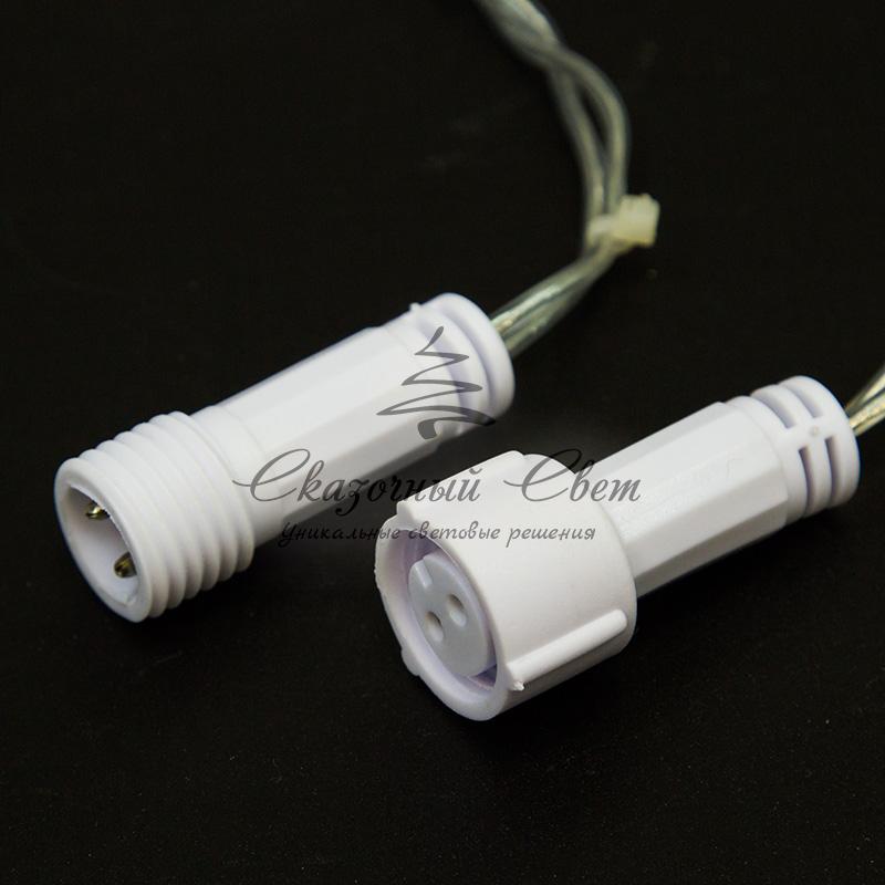 Гирлянда Нить 10м, постоянное свечение, прозрачный ПВХ, 230В, цвет Белый - Image 3