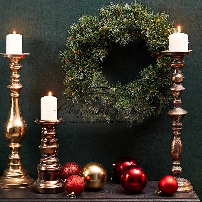 Еловый венок NEON-NIGHT Ø 30 см, леска - Image 3