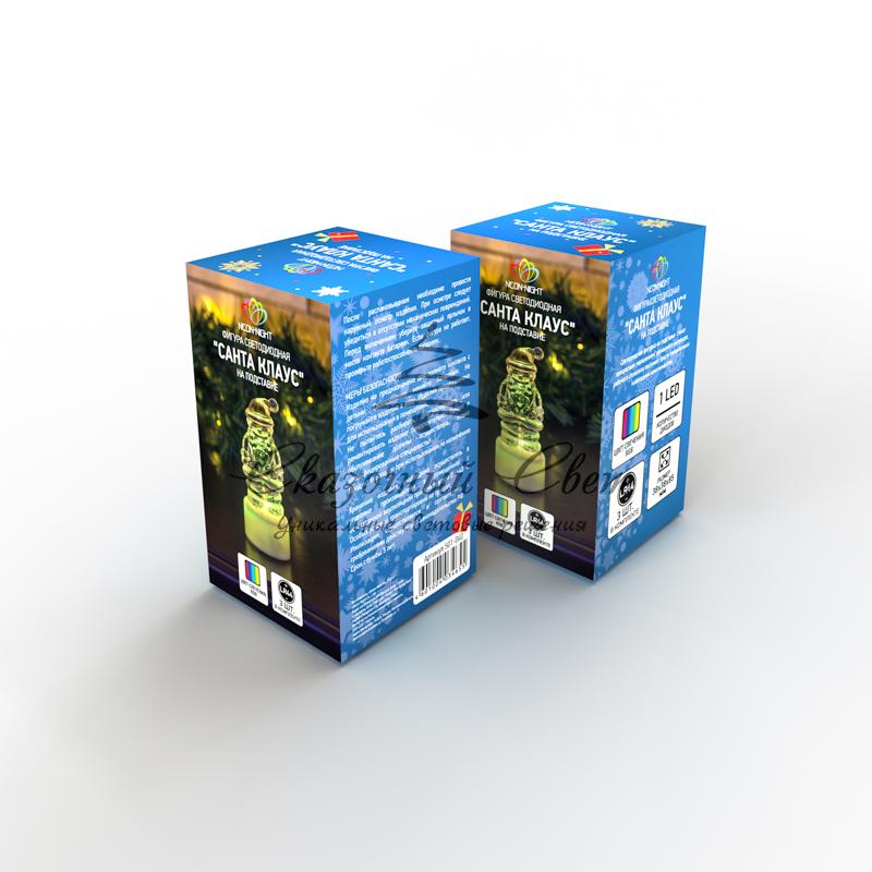 Фигура светодиодная на подставке "Санта Клаус", RGB - Image 3