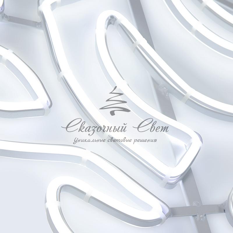 Фигура световая «Сказочный олень» из гибкого неона, 180х110 см, 2400 LED, цвет свечения белый NEON-NIGHT - Image 3