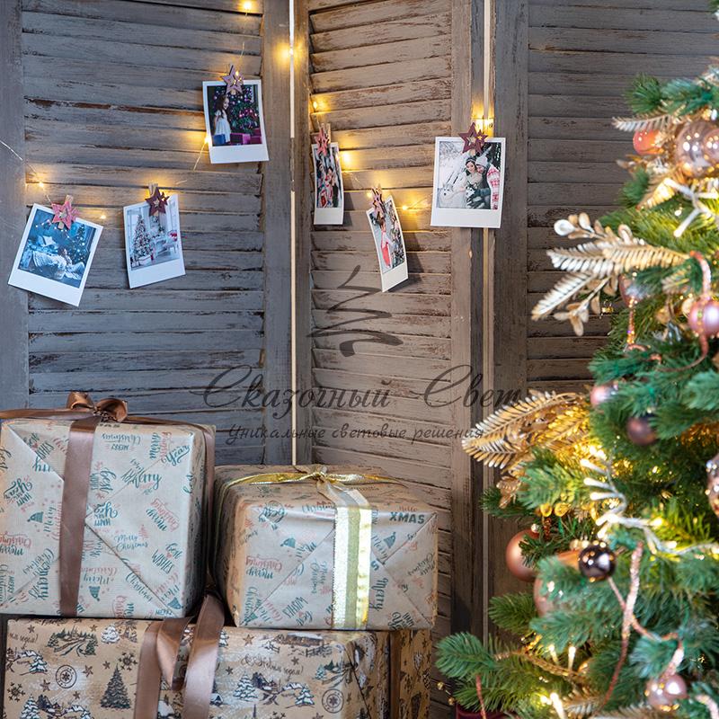 Деревянные прищепки «Звездочки» 16x4.5x1.3 cм, розовые, 6 шт. NEON-NIGHT - Image 3