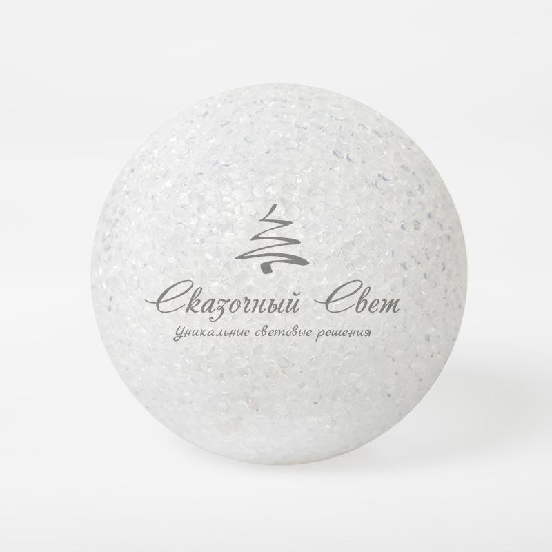 Фигура светодиодная "Снежок", RGB, 10 см - Image 3