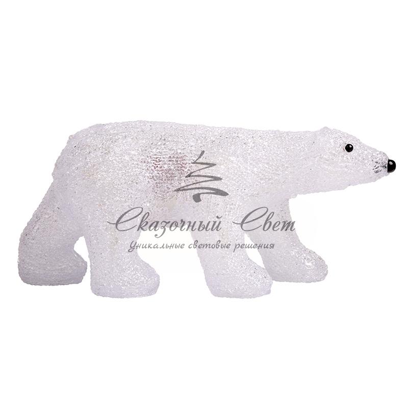 Акриловая светодиодная фигура "Медведь" 34,5х12х17 см, 4,5 В, 3 батарейки AA (не входят в комплект), 24 светодиода, NEON-NIGHT - Image 3