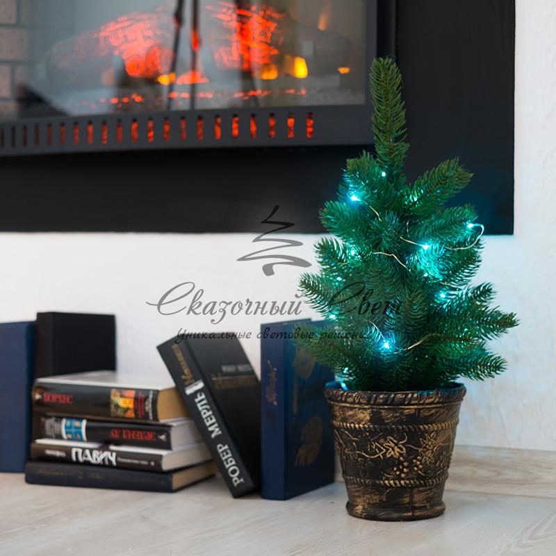 Елочка 45см в пластиковом горшке, Литая - Image 3