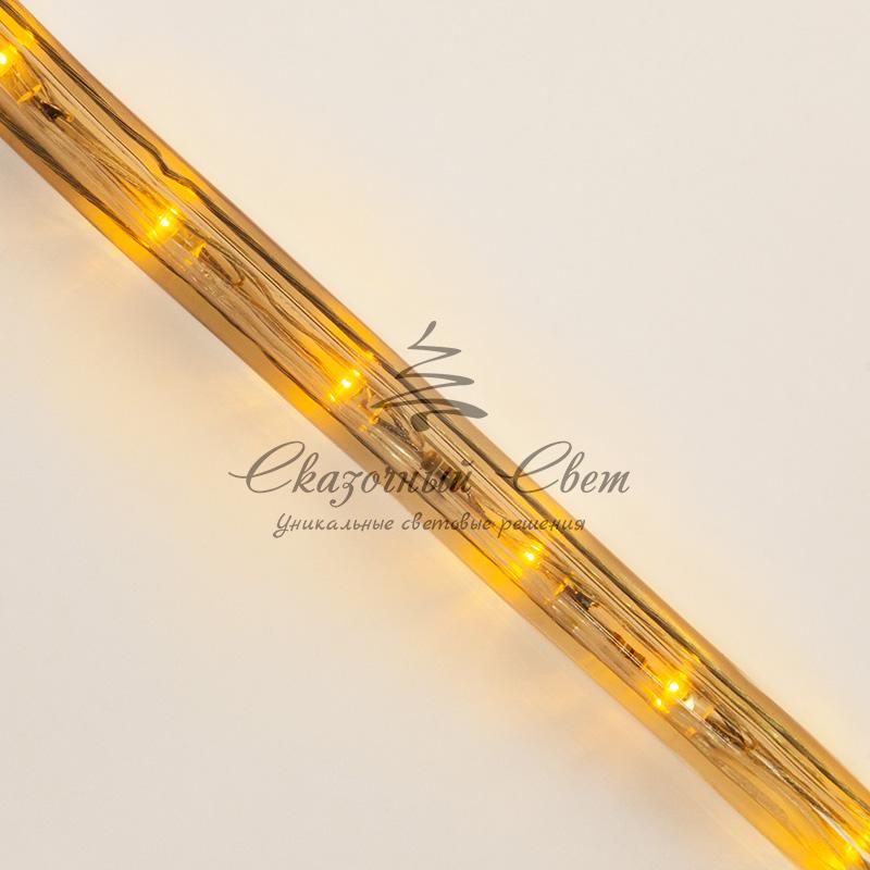 Дюралайт LED, эффект мерцания (2W) - желтый, 36 LED/м, бухта 100м - Image 4