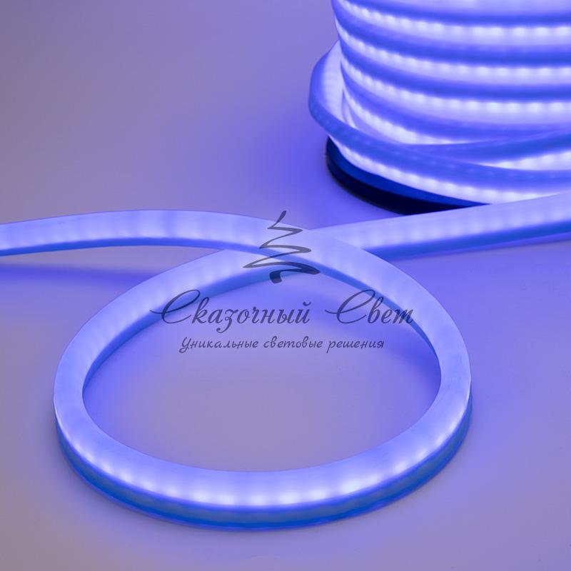 Гибкий Неон DIP 12x26мм - синий, оболочка синяя, бухта 50м - Image 4