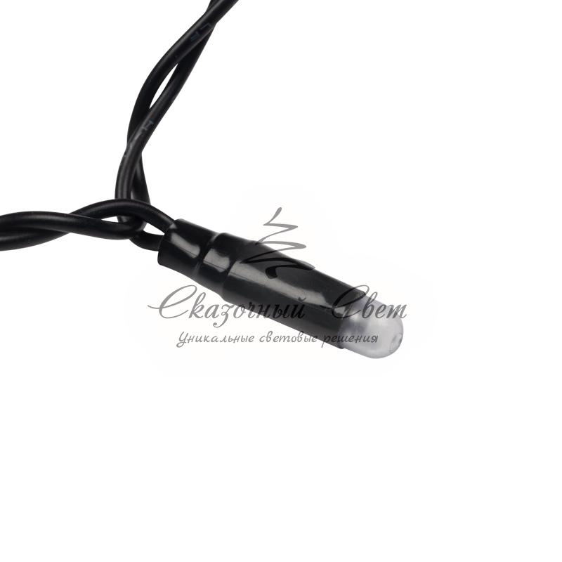 Гирлянда "Светодиодный Дождь" 2х1,5м, постоянное свечение, черный провод, 230 В, диоды СИНИЕ - Image 4