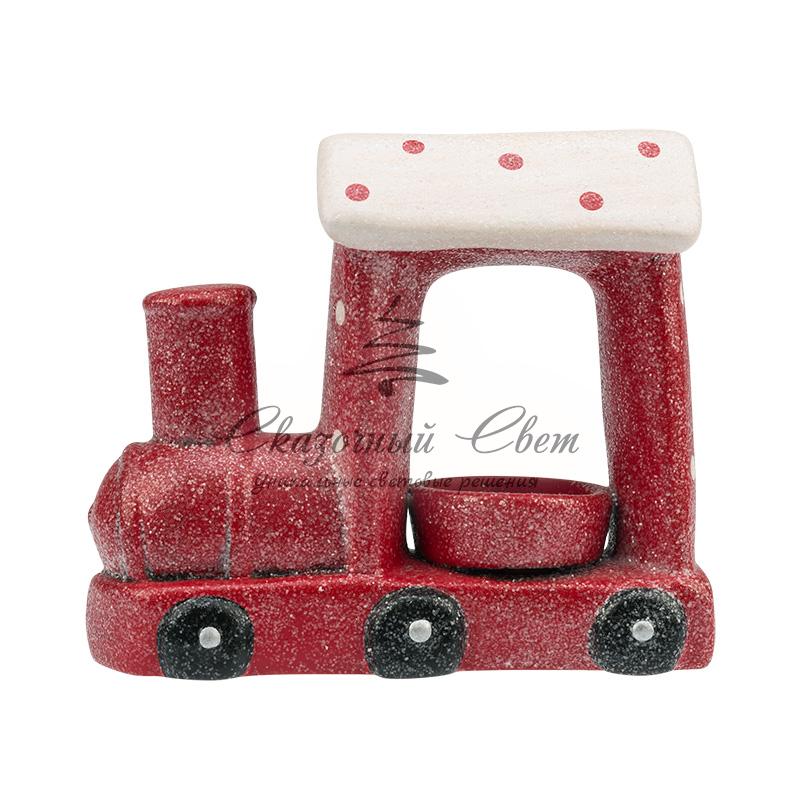 Керамический подсвечник «Паровоз» 17.1х7.1х14.7 см - Image 4