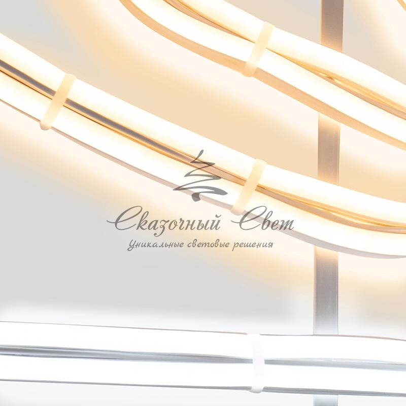 Фигура световая «Подарки» из гибкого неона 120х120 см, 1680 LED, цвет свечения теплый белый/белый NEON-NIGHT - Image 4