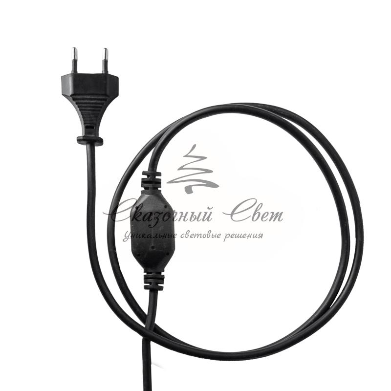 Фигура световая "Снежинка" цвет белый, размер 55*55 см, мерцающая NEON-NIGHT - Image 4