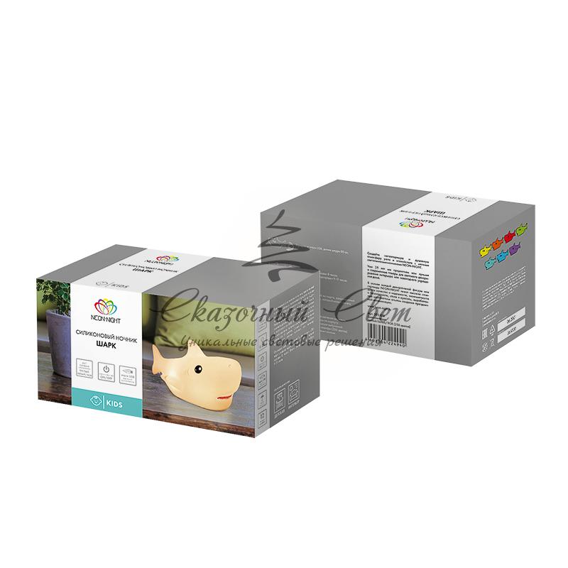 Силиконовый ночник «Шарк» - Image 4