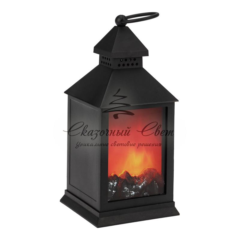 Светодиодный камин «Волшебный фонарь» с эффектом живого огня 11х11х24,5 см, батарейки 3хАА (не в комплекте) - Image 4