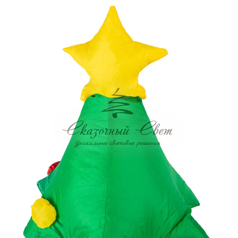3D фигура надувная "Ель праздничная", размер 120 см, внутренняя подсветка 3 LED, компрессор с адаптером 12В, IP 65 NEON-NIGHT - Image 4