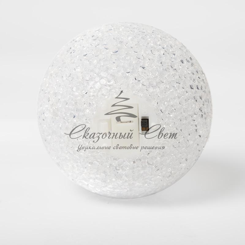 Фигура светодиодная "Снежок", RGB, 10 см - Image 4