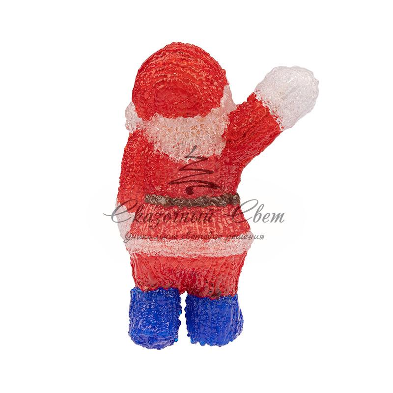 Акриловая светодиодная фигура "Санта Клаус приветствует" 30 см, 40 светодиодов, IP65 понижающий трансформатор в комплекте, NEON-NIGHT - Image 4