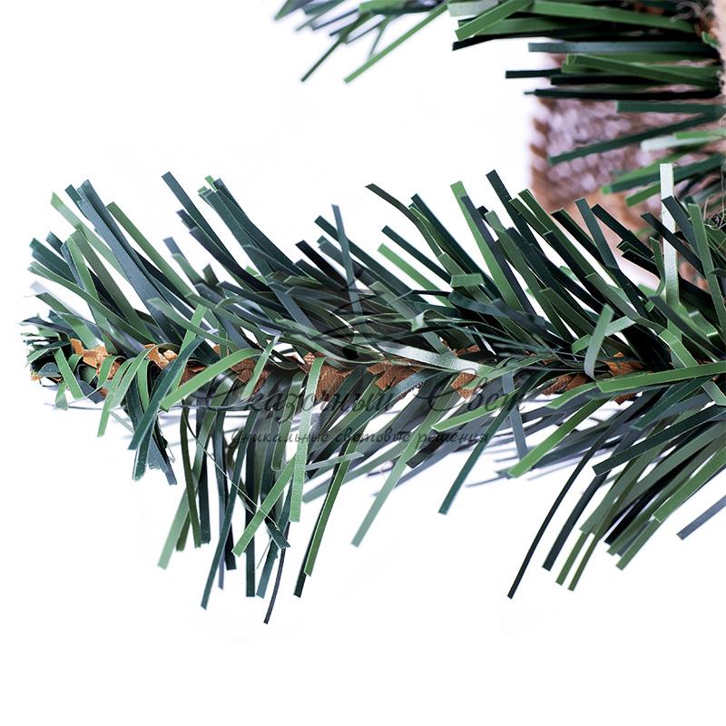 Елочка 60см в плетеном мешочке, ПВХ - Image 4