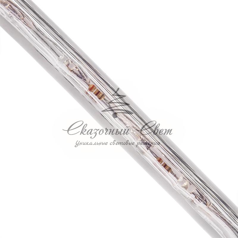 Дюралайт LED, эффект мерцания (2W) - ТЕПЛЫЙ БЕЛЫЙ Эконом 24 LED/м , бухта 100м - Image 5