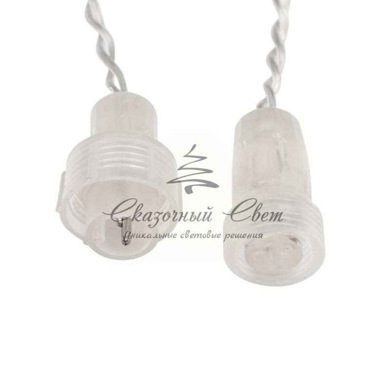 Гирлянда "Светодиодный Дождь" 2х1,5м, прозрачный провод, 230 В, диоды RGB, свечение с динамикой при приобретении контроллера 245-907 - Image 5