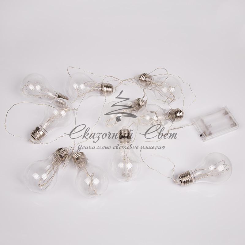 Гирлянда светодиодная "Ретро-лампы" , 3 м, ТЕПЛЫЙ БЕЛЫЙ - Image 5