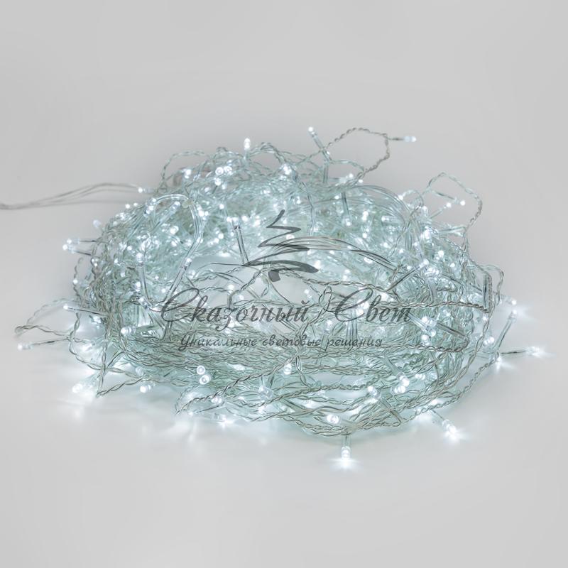 Гирлянда «Твинкл-Лайт» 4 м, 25 LED, прозрачный ПВХ, светильник, уличный, цвет свечения белый NEON-NIGHT - Image 5